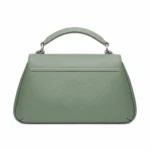 Toteza Green Leather Top Handle Handbag - Image 2